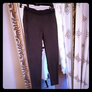Vince Camuto gray faux suede leggings